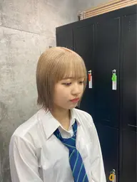 《今井限定クーポン🌻お友達とのご予約大歓迎です♪》カット+ケアダブルカラー+Aujua1stepトリートメント