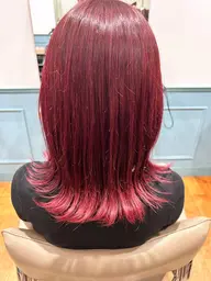 🌈✨✨暖色系カラー🧡❤️🩷＋OLAPLEX 【内部補修トリートメント】