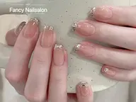 【Jrネイリスト】 ✨ガラスフレンチorフレンチネイル 3480円