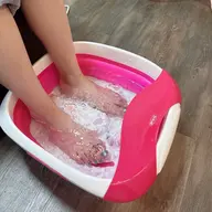 ⚠️現金のみ⚠️フットバス付(フットバス+角質ケア+スクラブ+保湿クリーム)フットワンカラー