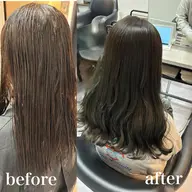 🍀ブリーチを使わない中明度wカラー+カクテルトリートメント🍀