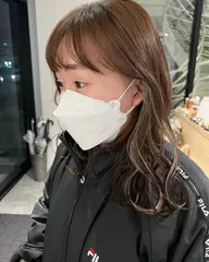 カット+インナーカラー(ブリーチ込)🌼🐰+全体カラー