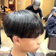 メンズカット💇+パーマ落とし🧑🦱🧑🦱