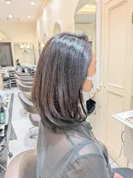 カット＋ReFaVEENＡ洗浄＋トスティアトリートメント（超音波アイロンで浸透しヒートアイロンでうねりを抑えてツヤUP）