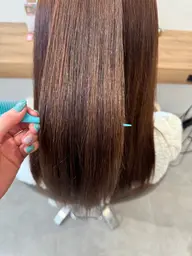 カット＋全体縮毛矯正＋クイックトリートメント