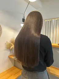 カット+縮毛矯正+カラー+TOKIOトリートメント