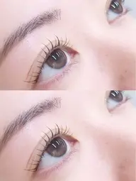 ケラチンラッシュリフト💗コーティング付🧴トリートメント成分入り