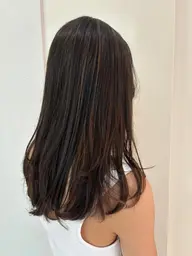 立体感・透明感up💫〈極細ハイライトカラー＋3stepトリートメント〉