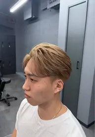 ヘアカット+ヘアブリーチ+ヘアカラー