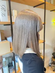 🔥U24学割🔥 ダブルカラー【全頭ブリーチ+カラー】➕カット ¥11800