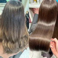 カット+外国人風カラー+LAケラチントリートメント