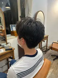 メンズカット＋パーマ🍃