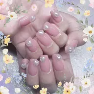 【オフ無し】アート&パーツ乗せ放題ネイル【何度でも同価格】