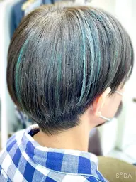 学割🌸大学生限定🌸ブリーチハイライト+ツヤ感透明感カラー