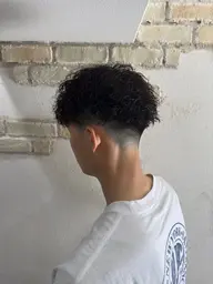 ツーブロック刈り直し