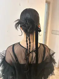 【土日祝日限定】 ✨️お呼ばれヘアアレンジ✨️     結婚式や同窓会にぜひ💓‪