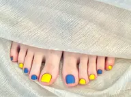 【フット】ワンカラー・ラメワンカラー