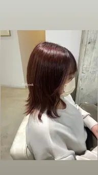 ◯ カット, カラー, スムーストリートメント