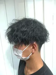 ⚡️メンズカット+パーマ⚡️
