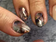 ハンド&フット&角質ケア　ハンド（ワンカラーorグラデ+アート2本　フット　ワンカラー）　メンズok