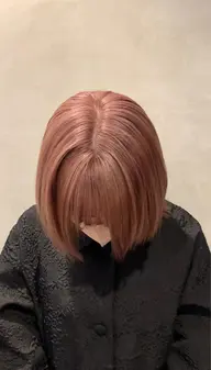 【✨おすすめ✨】カット＋ダブルカラー（ブリーチ有）＋バイカルテ4ステップトリートメント