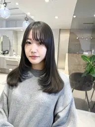 🫧4月限定🫧 🇰🇷【韓国STYLE】【韓国レイヤーカット✂️➕イルミナカラー🩵➕オージュアTR付き✨✨】