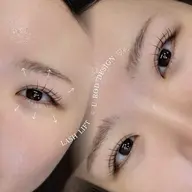 【1日先着2名様限定⟡.*】 ＂中顔面短縮効果 ”まつ毛パーマ上下set 🪽ྀི