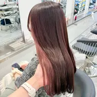 インナーカラー💗🤍【inner bleach】＋【全体color】