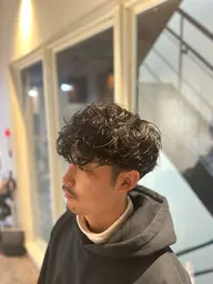 【最高品質パーマ剤使用】メンズカット+メンズパーマ