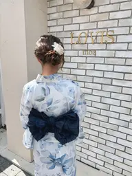 🎀ヘアセット+浴衣着付け🎀