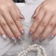 【初回オフ無料✨ケア込み】 ✨ミニモ限定価格✨ワンカラーフレンチマグネットネイル【当日予約OK】