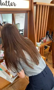 【ケア縮毛矯正+カット+OIトリートメント】