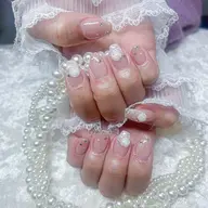 🎀リピーター様限定アート・パーツやり放題🎀90分ネイル🟠オフ代無料。オフ＋30分。ハンドorフット