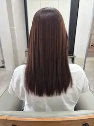 【当日予約限定】カット+透明感カラー+4stepケラチントリートメント ¥15000→¥6980