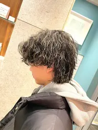 🌈新規限定🌈メンズパーマ+カット+2stepトリートメント