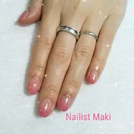 お爪が伸びても気にならない💕【ご新規さま限定】グラデーションハンドジェルネイル（甘皮ケア込み）