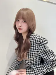 似合わせカット+うる艶カラー