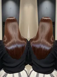 【🎀当店イチオシ🎀】超高濃度水素ストレート+プレミアム髪質改善トリートメント