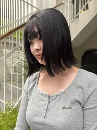 【🍒当日◎無料カット🍒】 レディースボブカットモデル（レイヤー〇）