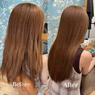 🌈酸熱融合型🌈カット+髪質改善縮毛矯正メテオTR+オッジィオットTR+¥24900