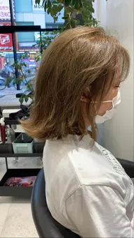 似合わせカット+オシャレ度up!イヤリングカラー