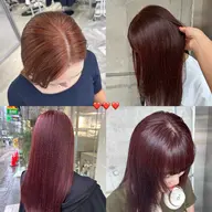 髪色並んでいる人‼️🎨似合わせカラー🎨