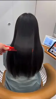 艶髪🌟うねり0縮毛矯正