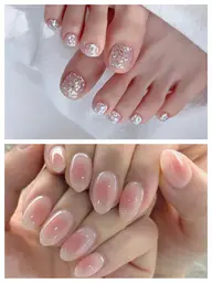 💎【人気No.1】ハンドやり放題＋フットワンカラーセット💎《フィルイン対応／パラジェル変更OK》