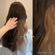 ダブルカラー✌🏼《minimo限定価格‼️》 : ブリーチ👩🏼➕オンカラー🥣(インナーカラーも可能です👌🏽)