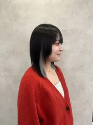 🫧部分ブリーチ（グラデーションやインナー）+オンカラー+ダメージ補習トリートメント🫧