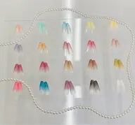 🩵カラーグラデーション🩵新規ジェルフィルイン付け替えオフ無料