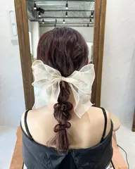 🤍結婚式・二次会・パーティー・ライブなどに🤍とびっきりかわいいヘアアレンジ🫧