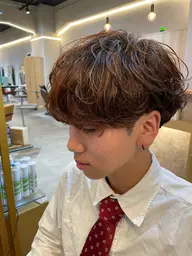 平日夜からメンズカットパーマモデル募集中！　　　波巻きパーマ、スパイラルパーマ、シャドウパーマなど！