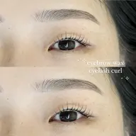 【新規】美眉スタイリング(アイブロウ)+まつげパーマセットメニュー✨